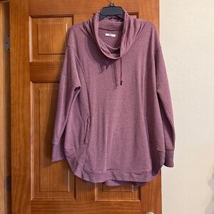 Maurices Plum Knit Top women’s size XL